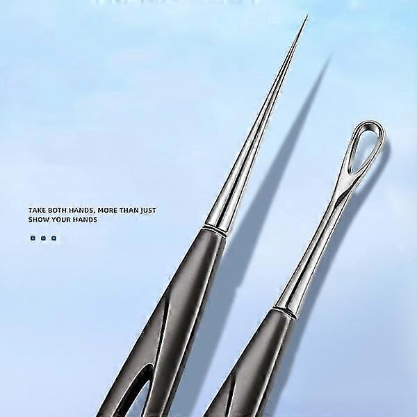 2-pack Blackhead Remover Tools Tools to remove pimples Ac Silver
