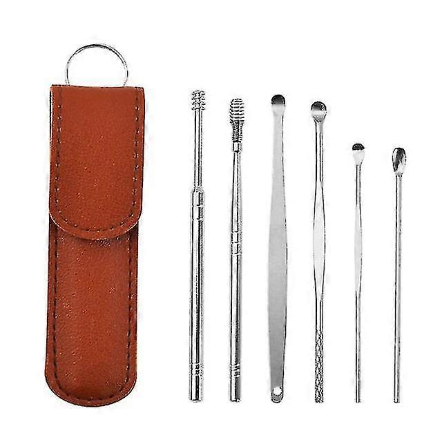 Ear Wax Pickers Wax Remover Stainless Steel Kit