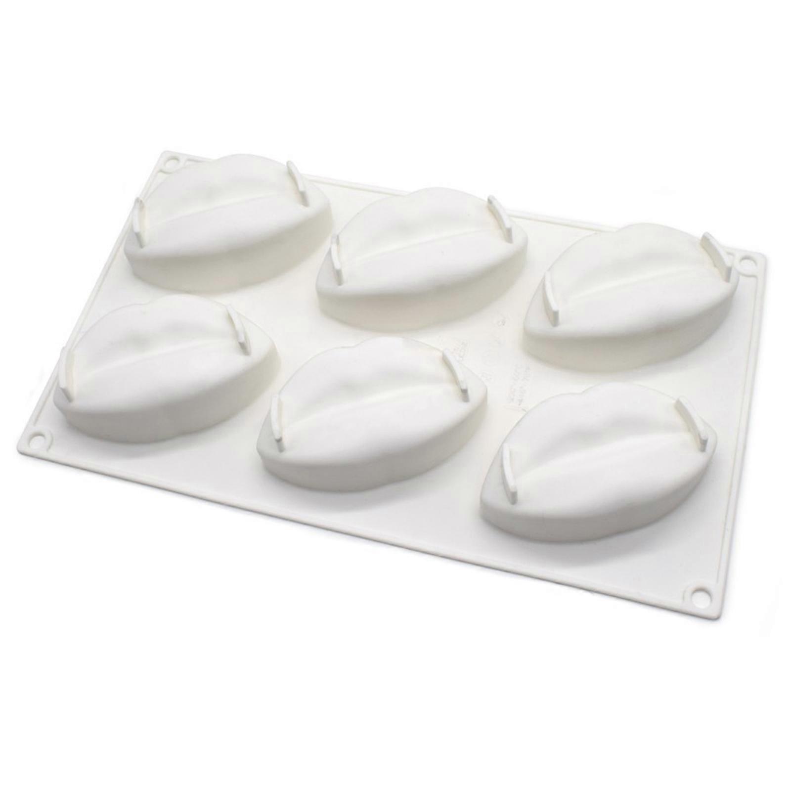 Cartoon Cute Lips Soap Molds Chocolate Candy Molds Cake Soap Decorating Gift