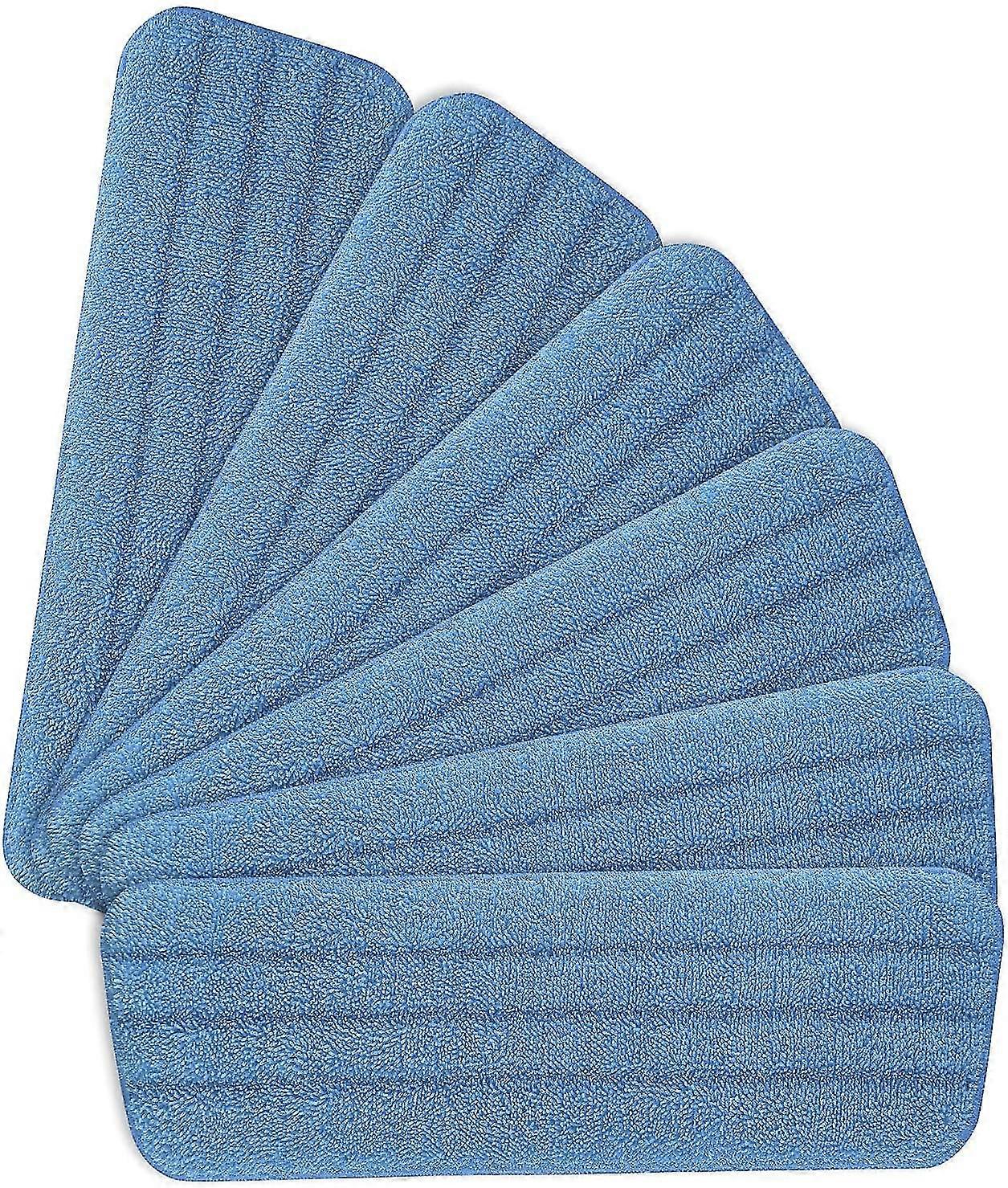 6-piece Mop Cleaning Pad Microfiber Replacement Mop Pad