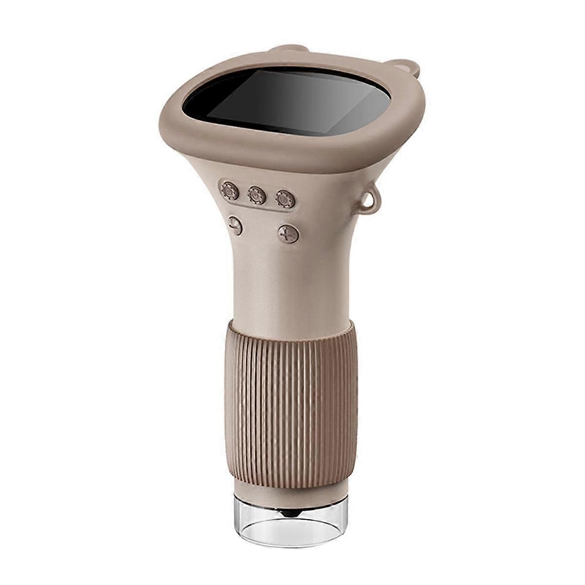 Mini Children Electron Microscope Pocket Microscope for Children with 8 LEDs Digital Microscope wit