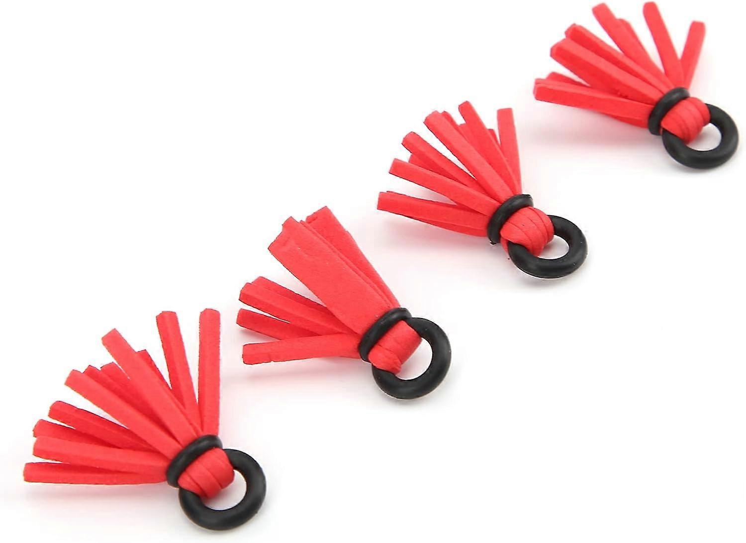 Foam Float Easy Install & Carry, Ideal Tool Accessories for Fly Fishing, Connect & Detach Easily with Rubber Ring, Red
