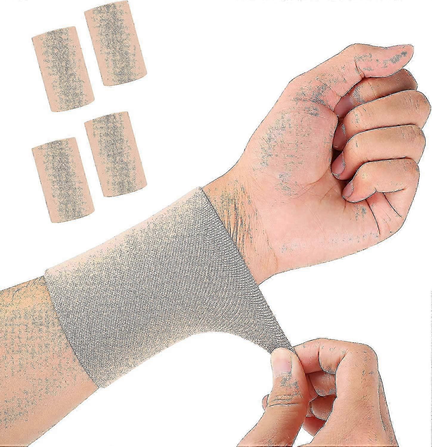 Compression Wrist Sleeves XX*Large Beige - Support and Elastic Strap
