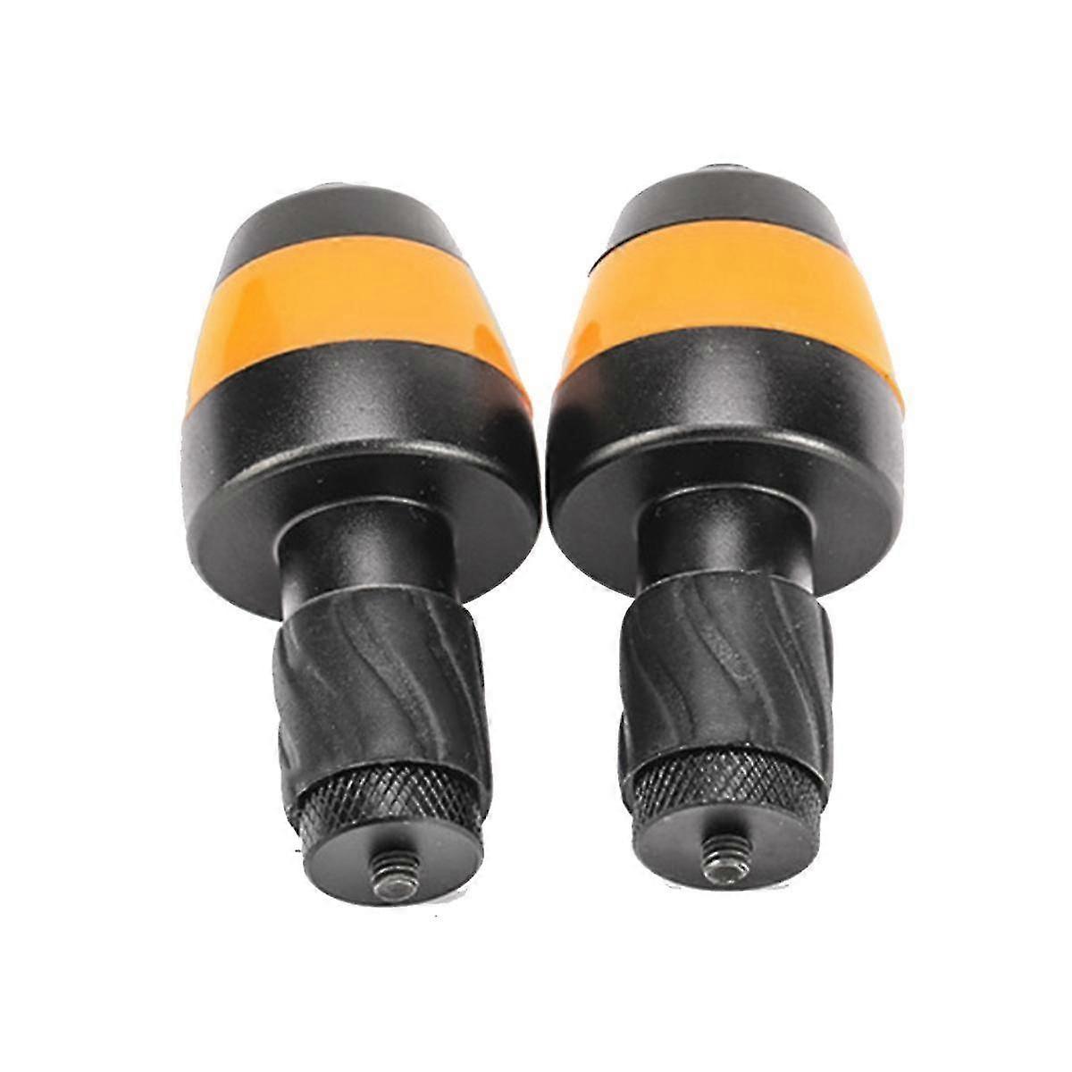 2Pcs Bicycle Hand Grip End Plugs Turn Signal Light Waterproof Handlebar Lamp Bike Handlebar Lights R