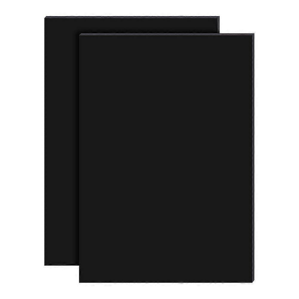 Silicone Single Side Board with Adhesive Back Rectangle Black 30x21x0.2cm