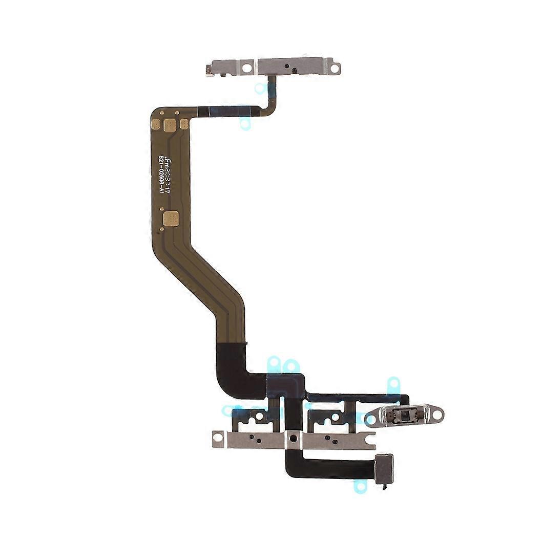 Type A Power On/Off & Volume Buttons Flex Cable Replacement for iPhone 12 Mini (without Logo)