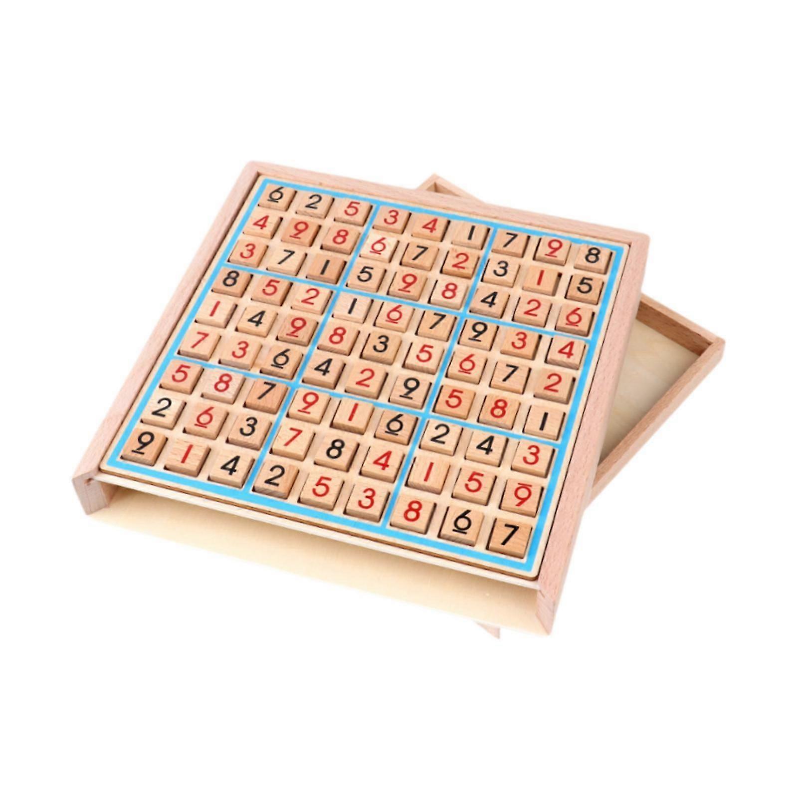 Sudoku Board Game Portable Number Thinking Game for Adults Children Boy Girl