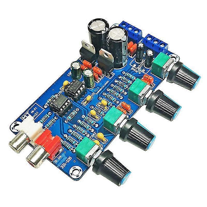 Amplifier Ne5532 Preamp Preamplifier Volume Tone Control Finished Board Dual Ac 12v - 18v Audio Pow