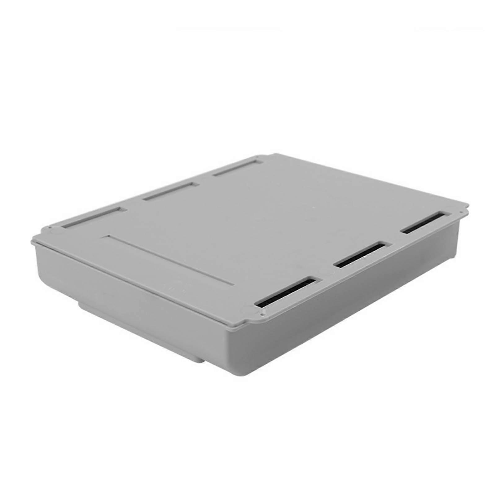 Under Desk Drawer Storage Box Security Punch Free Hidden Self Adhesive Pencil Tray Drawer for Stationery Makeup Pen