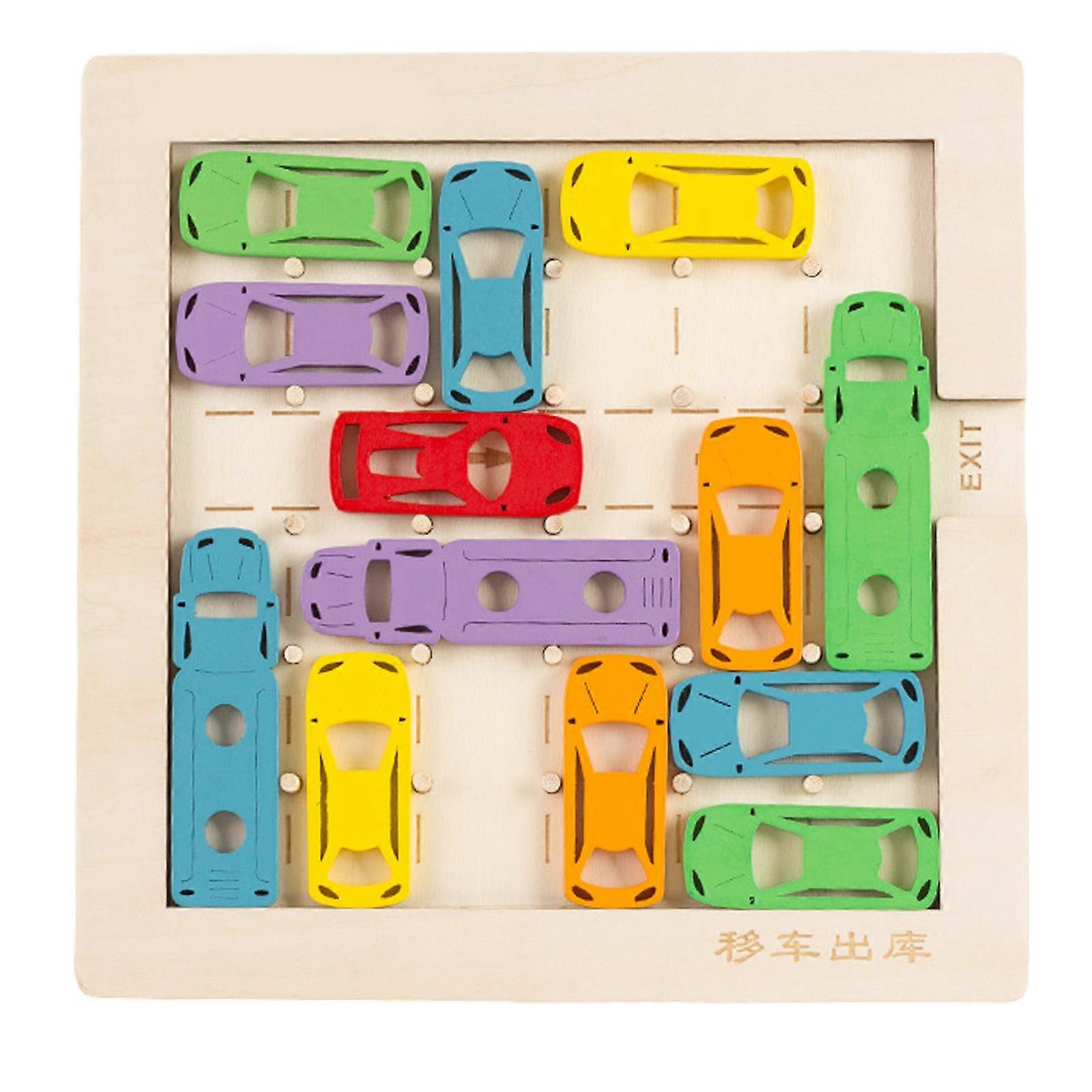 Children Parking Maze Toy Educational Moving Car Toy Improve Solving Problems Ability Toy Convenient Parking Maze