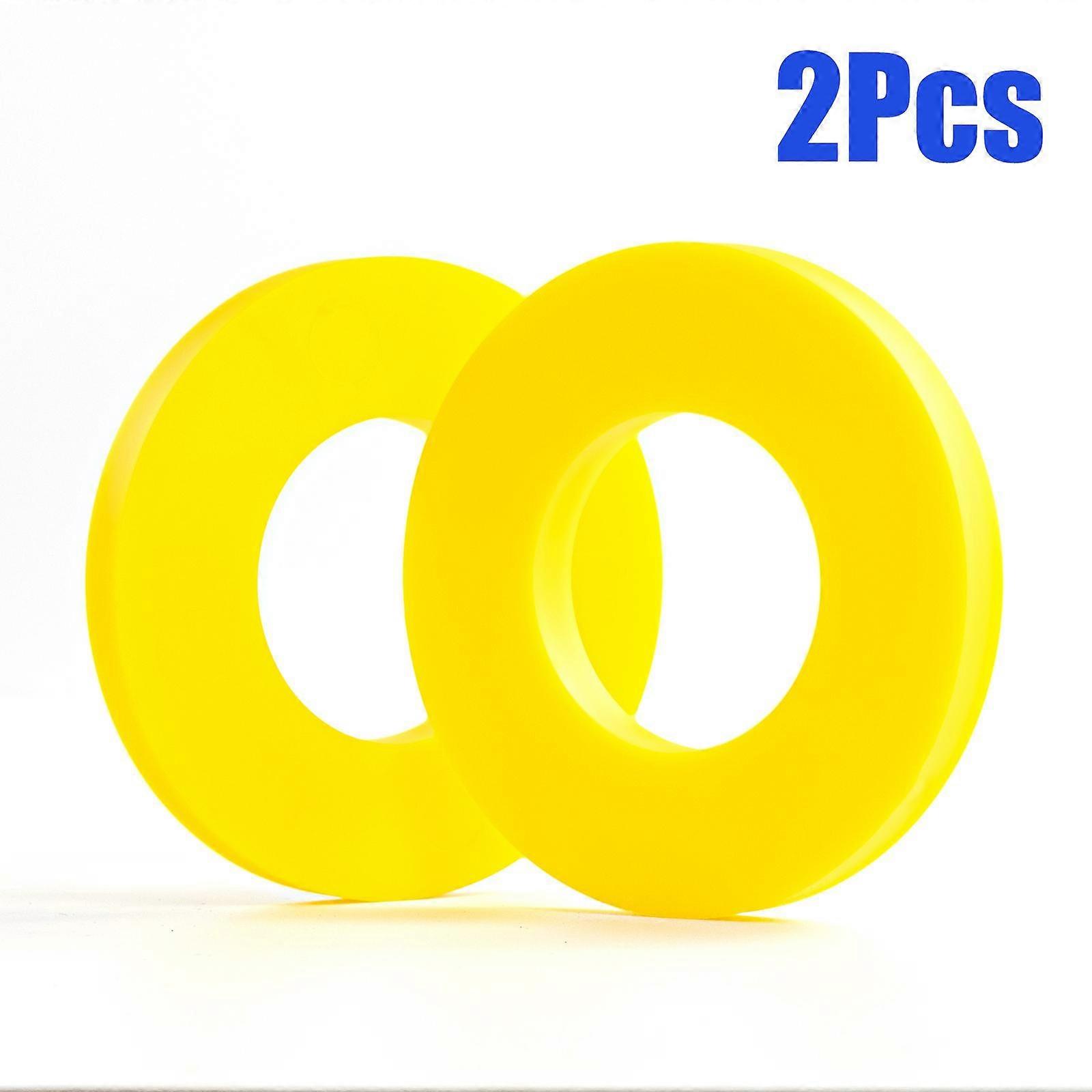 Shock Absorbing Rubber Ring 2PCS For Fiat Panda MK1 MK2 Gingo City Cross Bushing Hood Seal Front Rack Bearing Top Mount Tower
