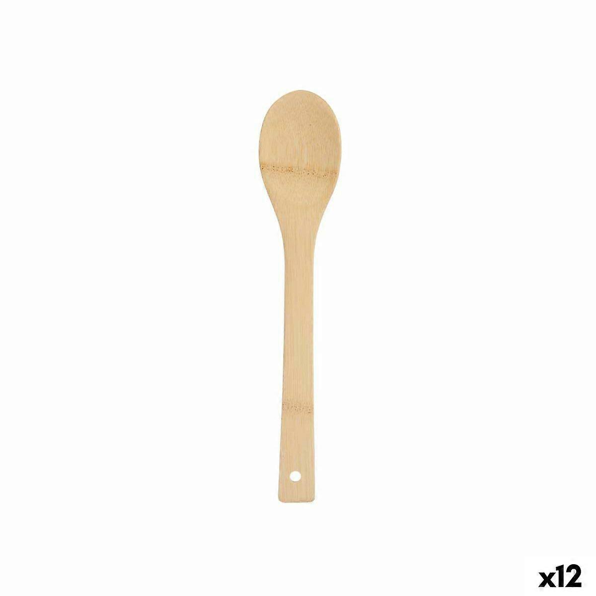 Ladle Kinvara Bamboo 6 x 30 x 0,8 cm 30 x 0,8 x 6 cm (12 Units)