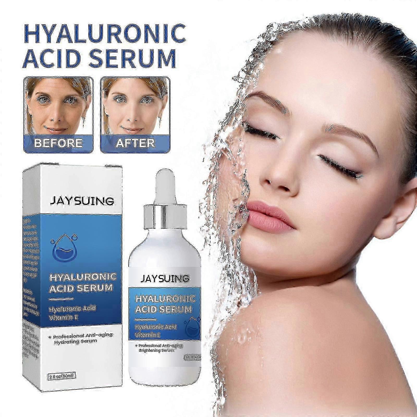 Jaysuing Hyaluronic Acid Essence Hydrating, Whitening, Rejuvenating, Firming, Diminishing Fine Lines, Anti-Aging and Anti-wrinkle |