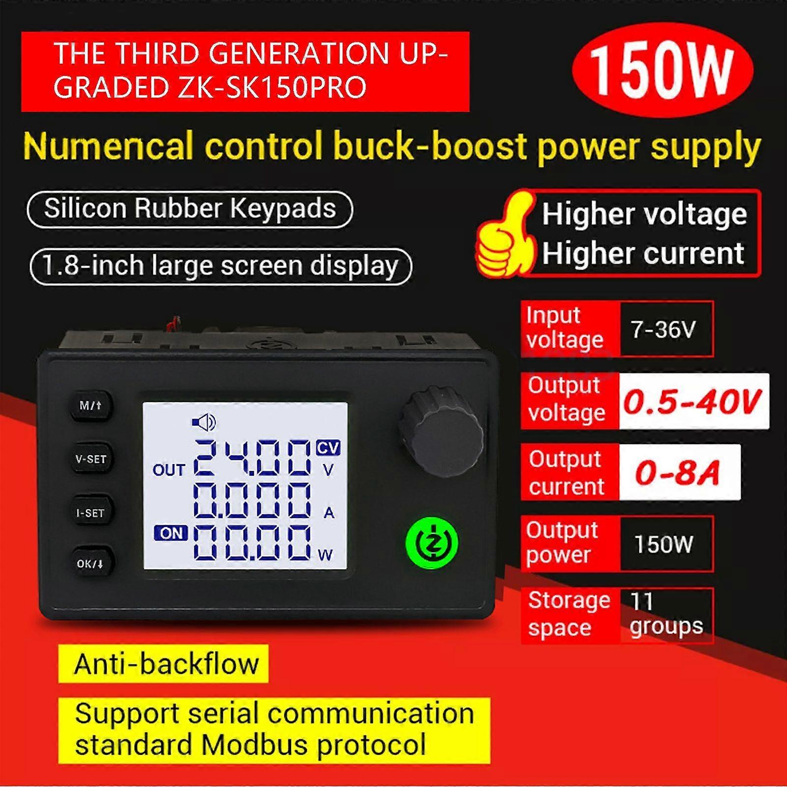 SK150Pro CNC Buck-Boost DC Adjustable Voltage Regulator Power Supply Module 15sL