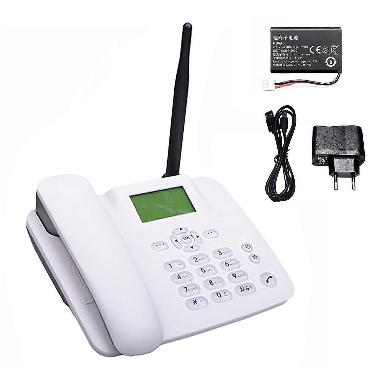 Fixed Wireless Phone 2G Desktop Telephone Support GSM 850/900/1800/1900MHZ SIM Card Cordless Phone w