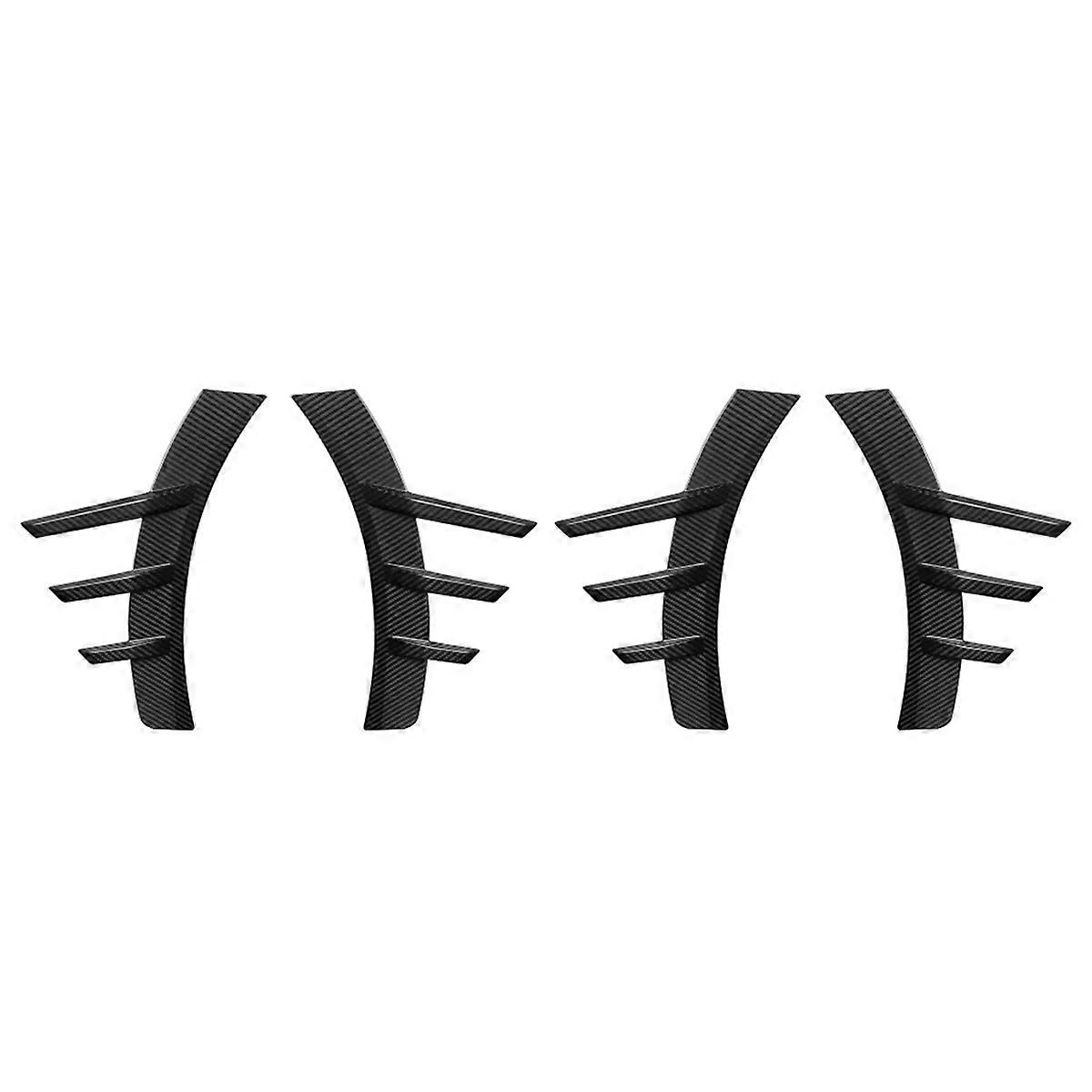 Car Front Rear Side Trim Cover MP Style Side Spats Canards Body Kits for 2 Series M2 G87 2023-2024