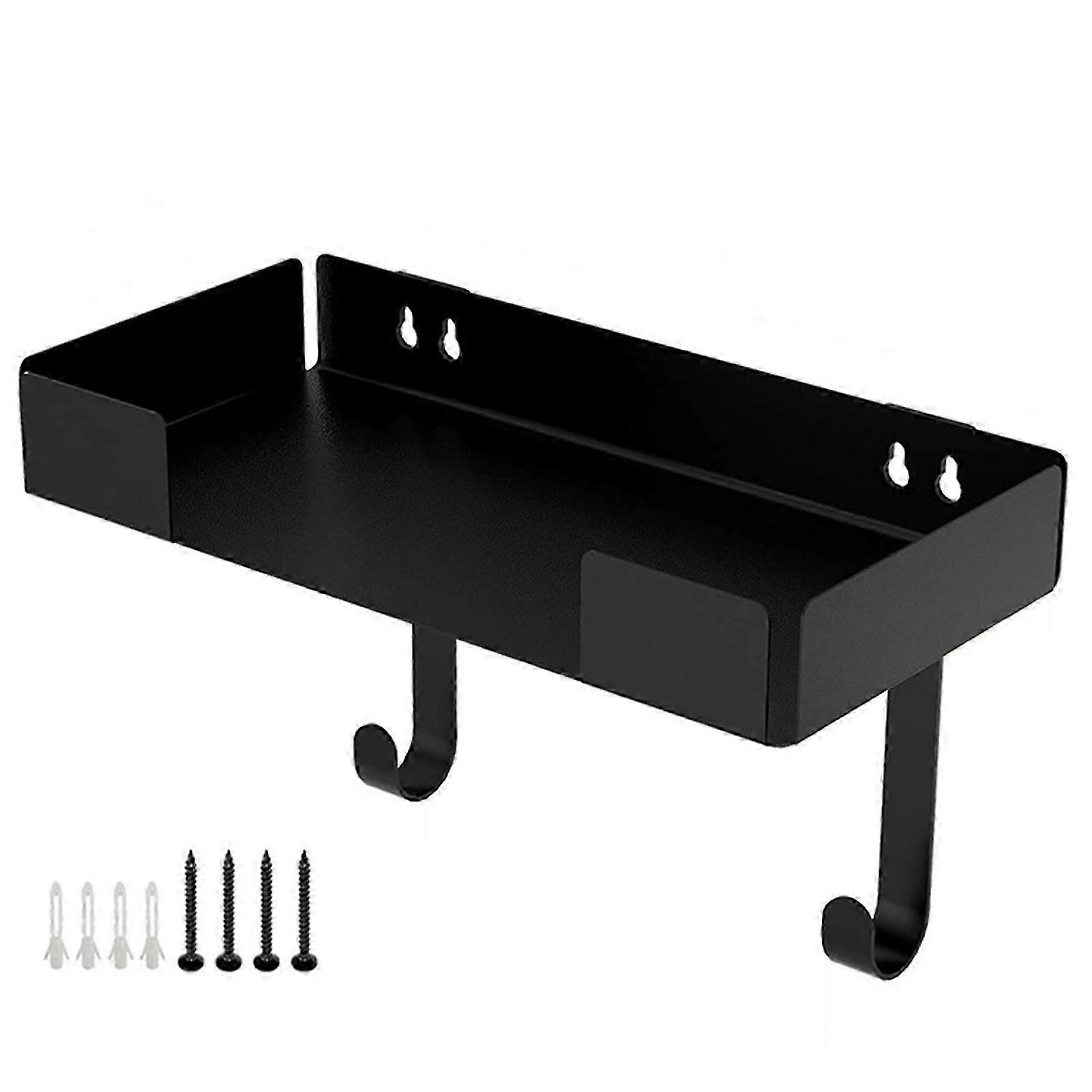 Wall-Mounted Iron Rest Convenient Multipurpose Storage Holder for Most T Shape Iron Board