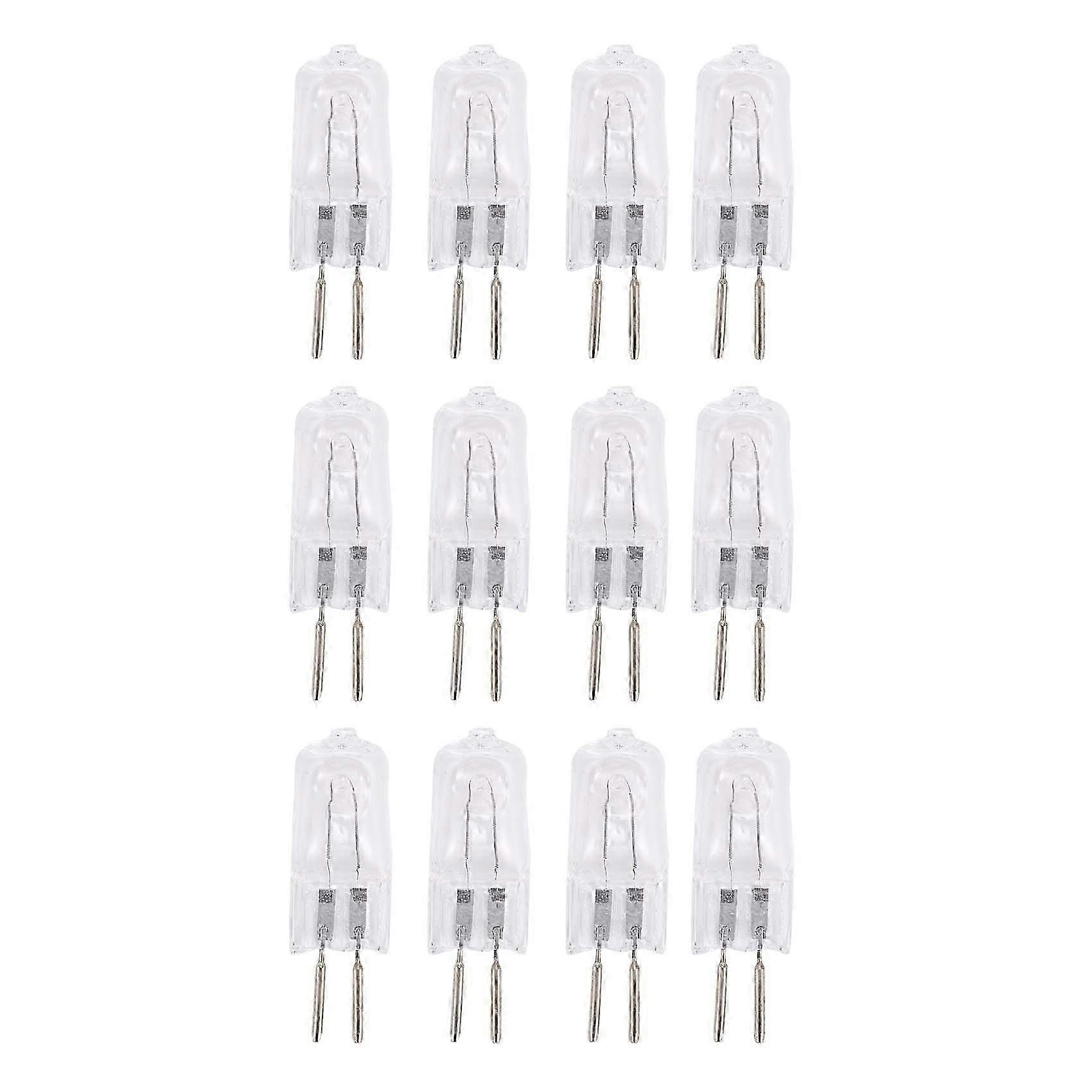 12 Stück 220 V 35 W G5, 3-poliges Netzteil, Doppel-Halogenlampe, Warmweiß