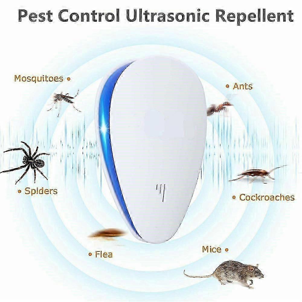 Ultrasonic Electronic Pest Reject Repeller Anti Mosquito Bug Insect Killer