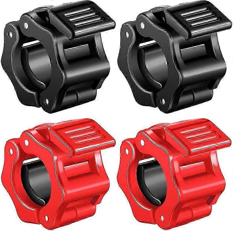 مشابك الحديد - زوج سريع التحرير من مشابك طوق لوحة الحديد القياسية لممارسة رفع الأثقال.