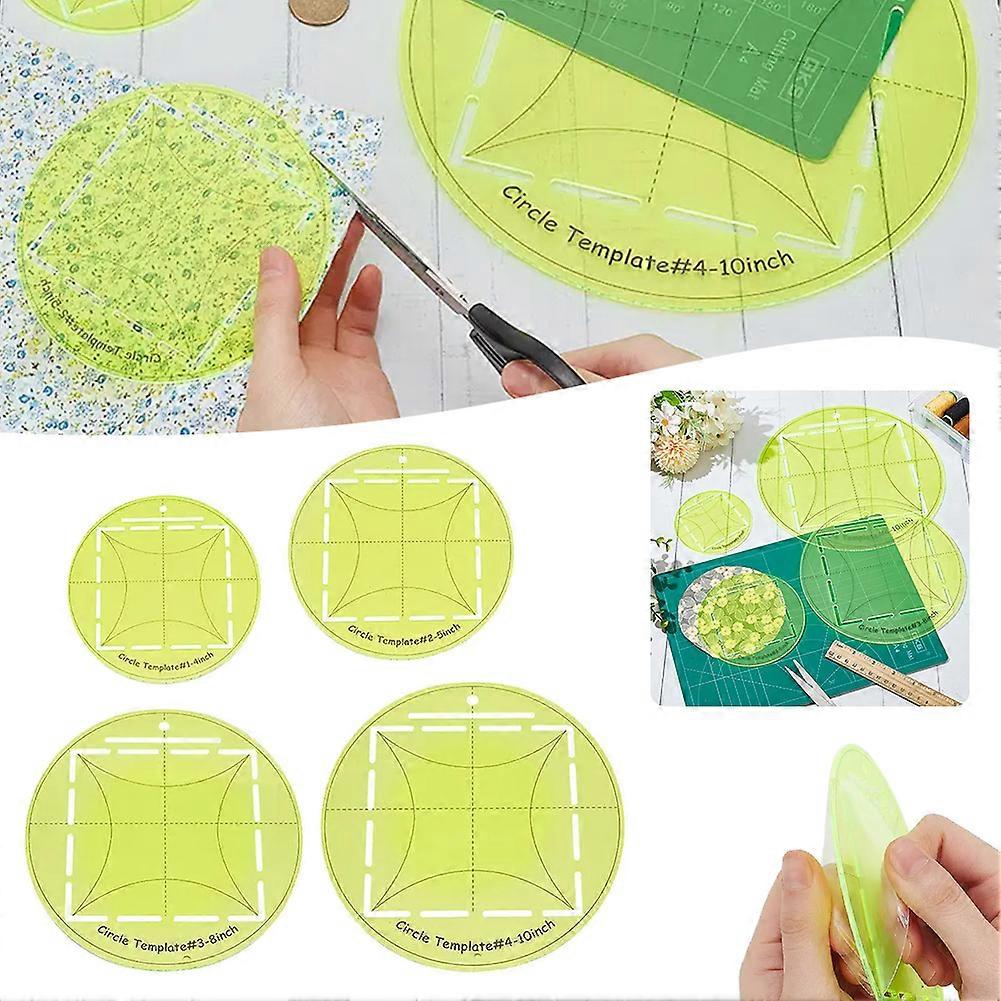 Circle Magics Quilting Template Set Missouri Star Circle Magics Large Circle Template Plastic Quilting Template Ruler