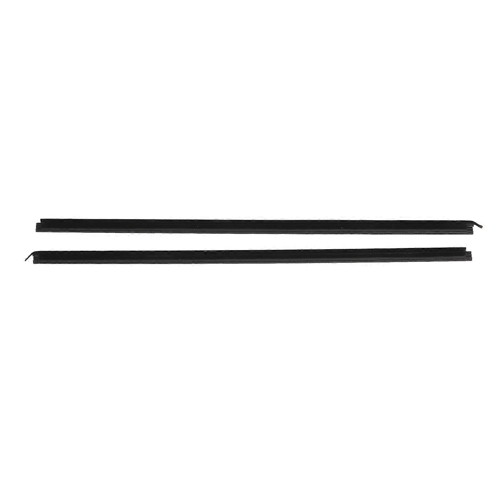 2pcs 80821-01G00 Black Reliable and Sturdy Car Window Seal for Hardbody Navara D21