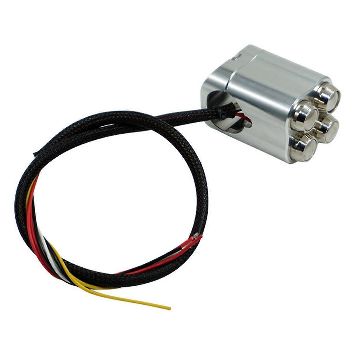 Motorcycle Handlebar Switch Handlebar Control Switch Silver