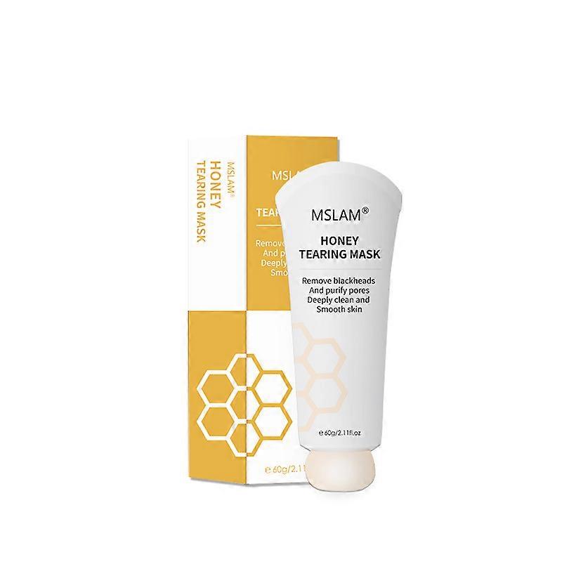 Honey Peel Off Mask, Honey Tearing Mask Skin Clean Pores Shrink, Blackhead Removal Peel Off Mask, Moisturize, Remove Dead Skin Clean Face Pore Dirt