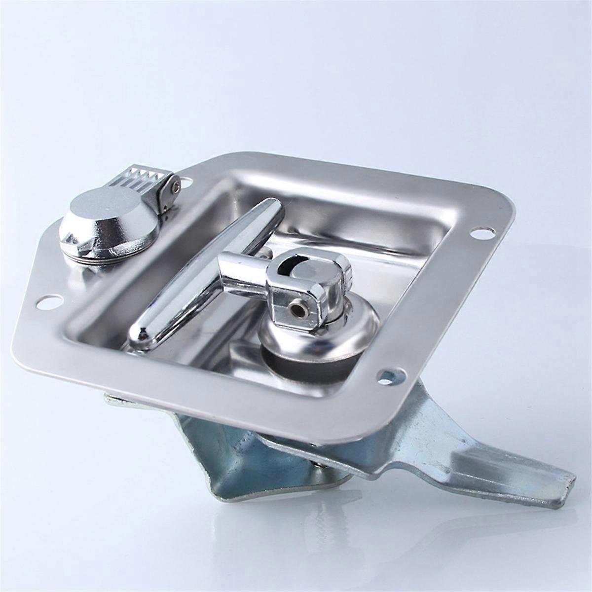 RV Lock Double Insurance Anti-Theft Portable for RV Camper Caravan,B