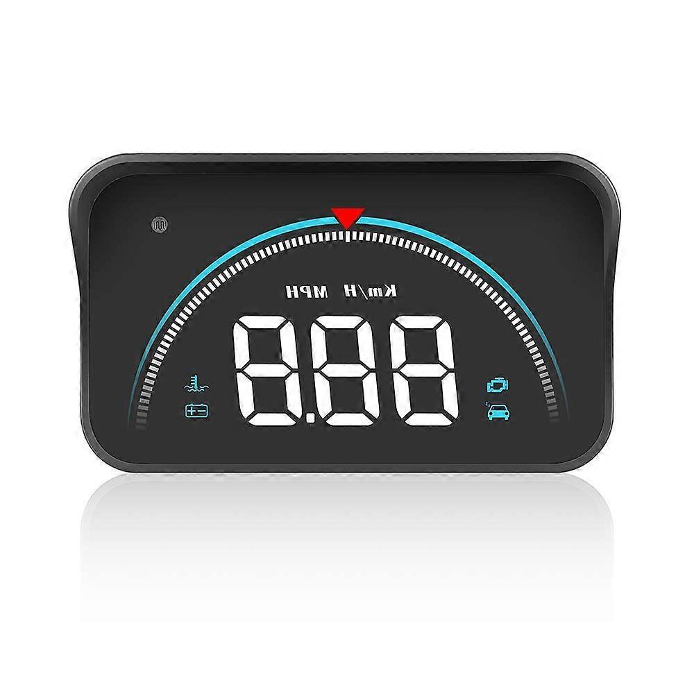 Display Head Up per Parabrezza per auto, proiettore HUD tachimetro digitale OBD2 con