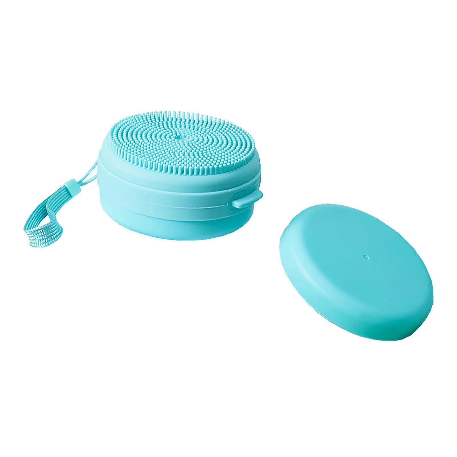 マッサージとバスのためのシリコンボディブラシソープボックス シリコンバスブラシは、液体石鹸の赤ちゃんの大人を保持することができます