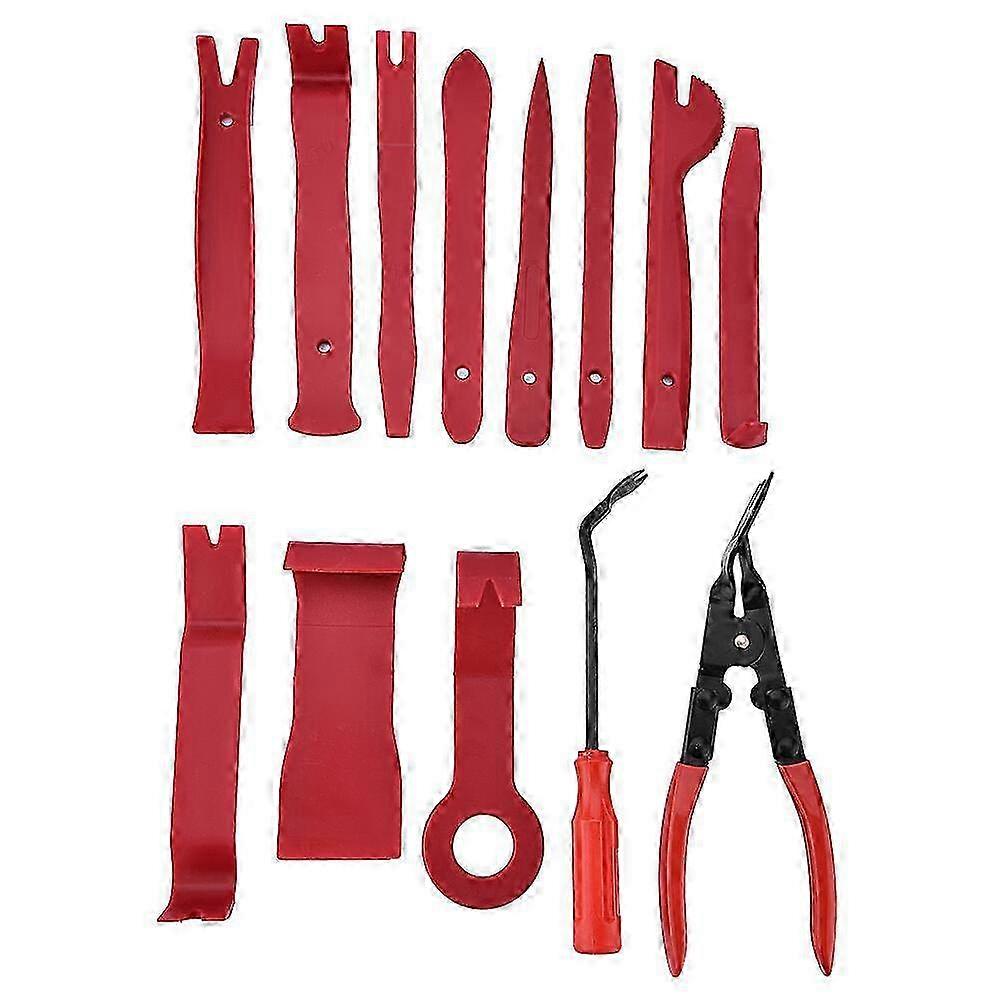 13PCS Trim Tools, Trim Removal Tool Installation Kit Installer Tools Pious Tool Trim Removal Tools Auto Trim Removal Kit