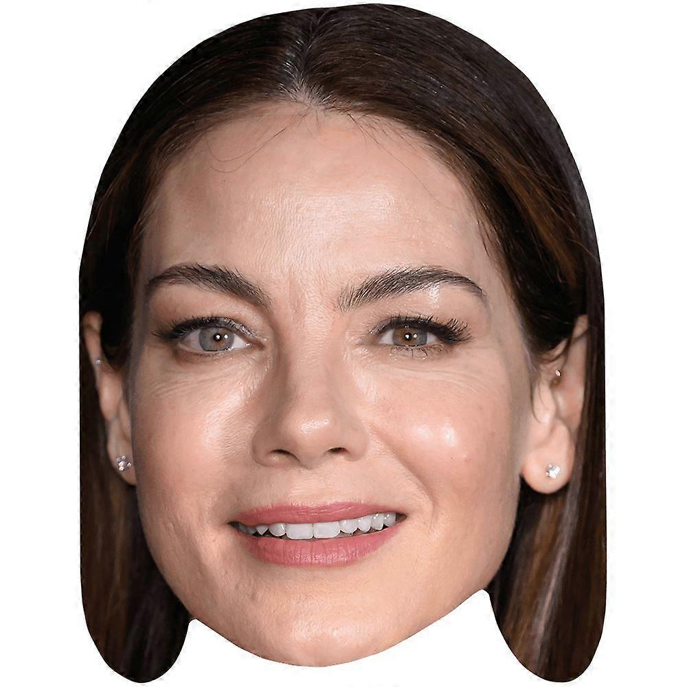 Michelle Monaghan (Smile) Celebrity Mask, Flat Card Face