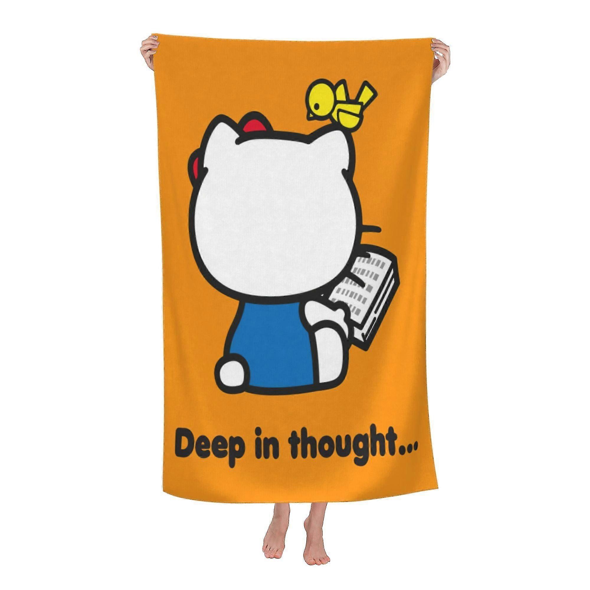 Hello Kitty Beach Towel, Large Microfiber Bath Towel