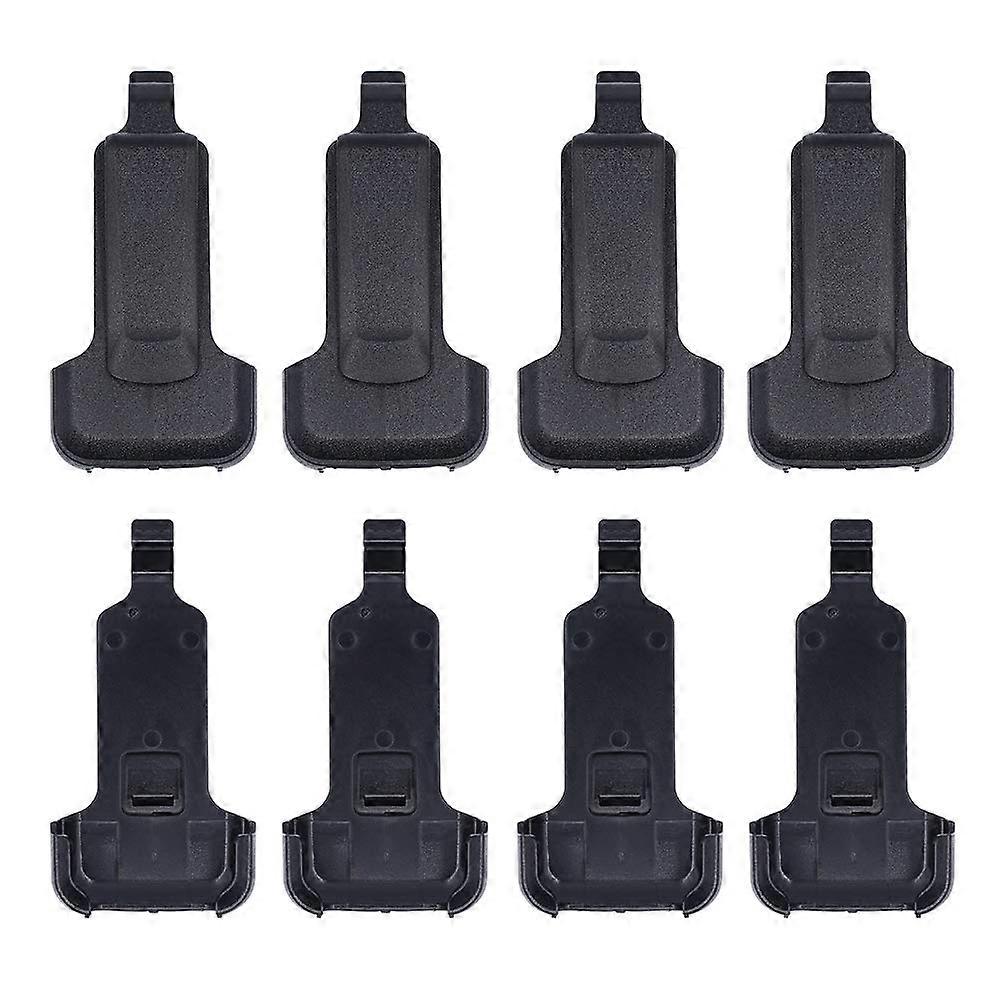 Walkie Talkie Belt Clip Compatible for WLN KD-C1 AP-100 Retevis RT22 Zastone X6 (8 Pack)