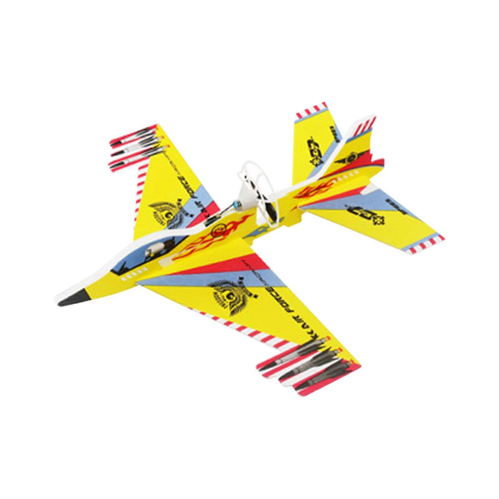 Foam Glider Toy USB Charging Slew Handthrown Aircraft Crash pu7724