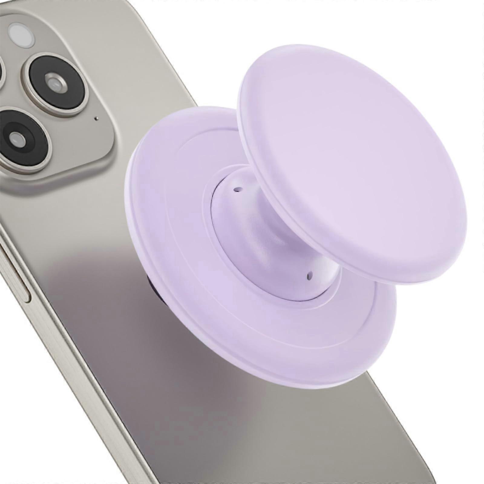 Mag Phone Grip Holder for iPhone 16 15 14 13 12 Series, Magnetic Grip, Purple Color, Lightweight and Durable Design