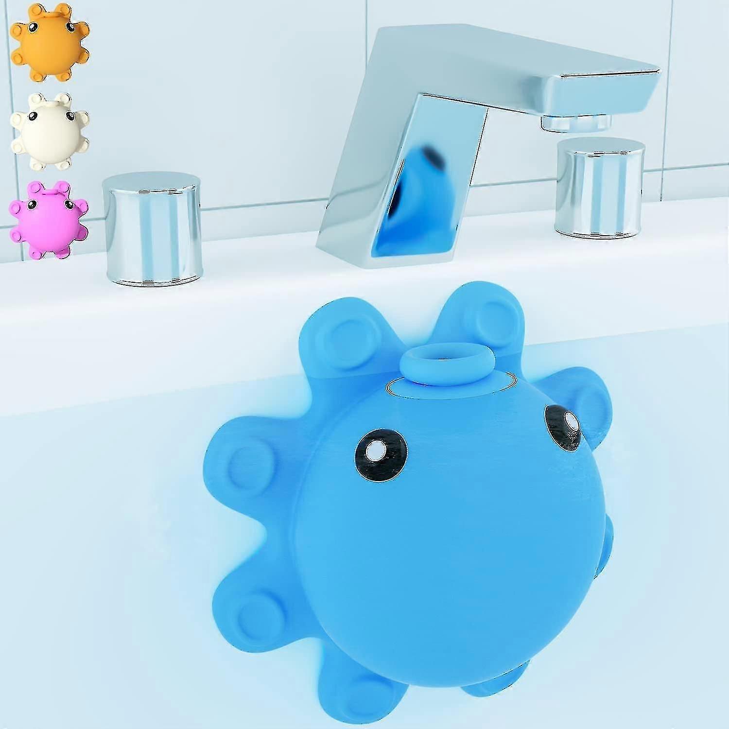 バスタブオーバーフロー排水カバー、バスタブ排水カバー、吸盤シール付きシリコンバスタブオーバーフローカバー