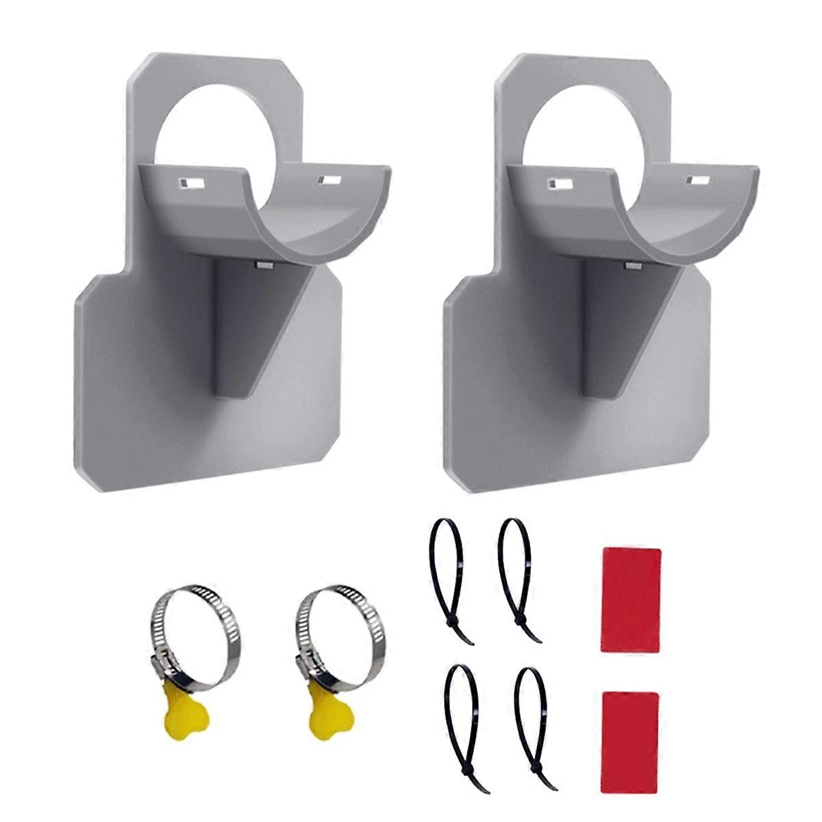2Set Swimming Pool Pipe Holders, Above Ground Pool Accessories, Pool Accessories, Pool Hoses for Above Ground Pools Gray