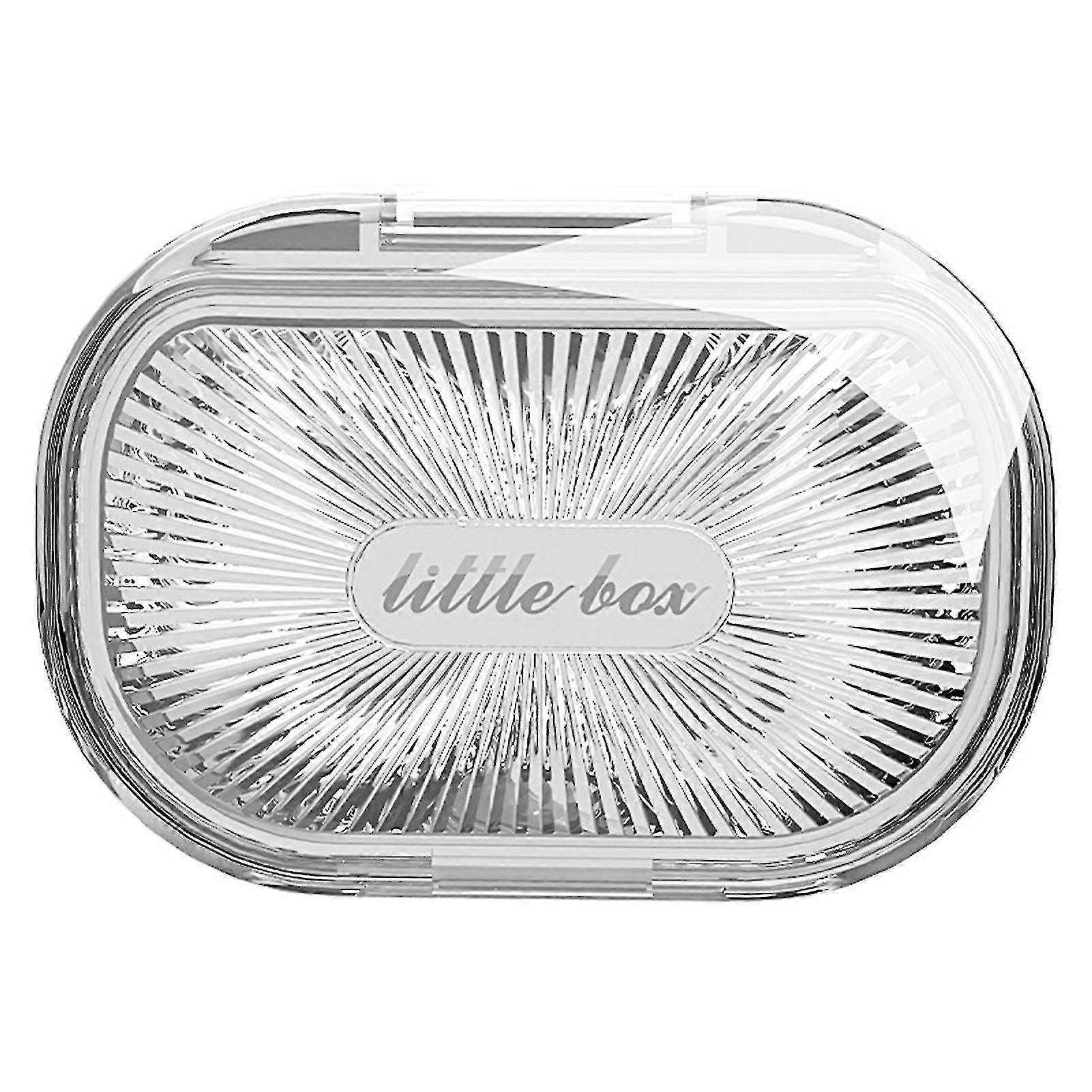 Denture Box Good Sealing High Capacity Portable Waterproof Light Luxury Denture Bath Case Box Holder For Daily Use Kaesi