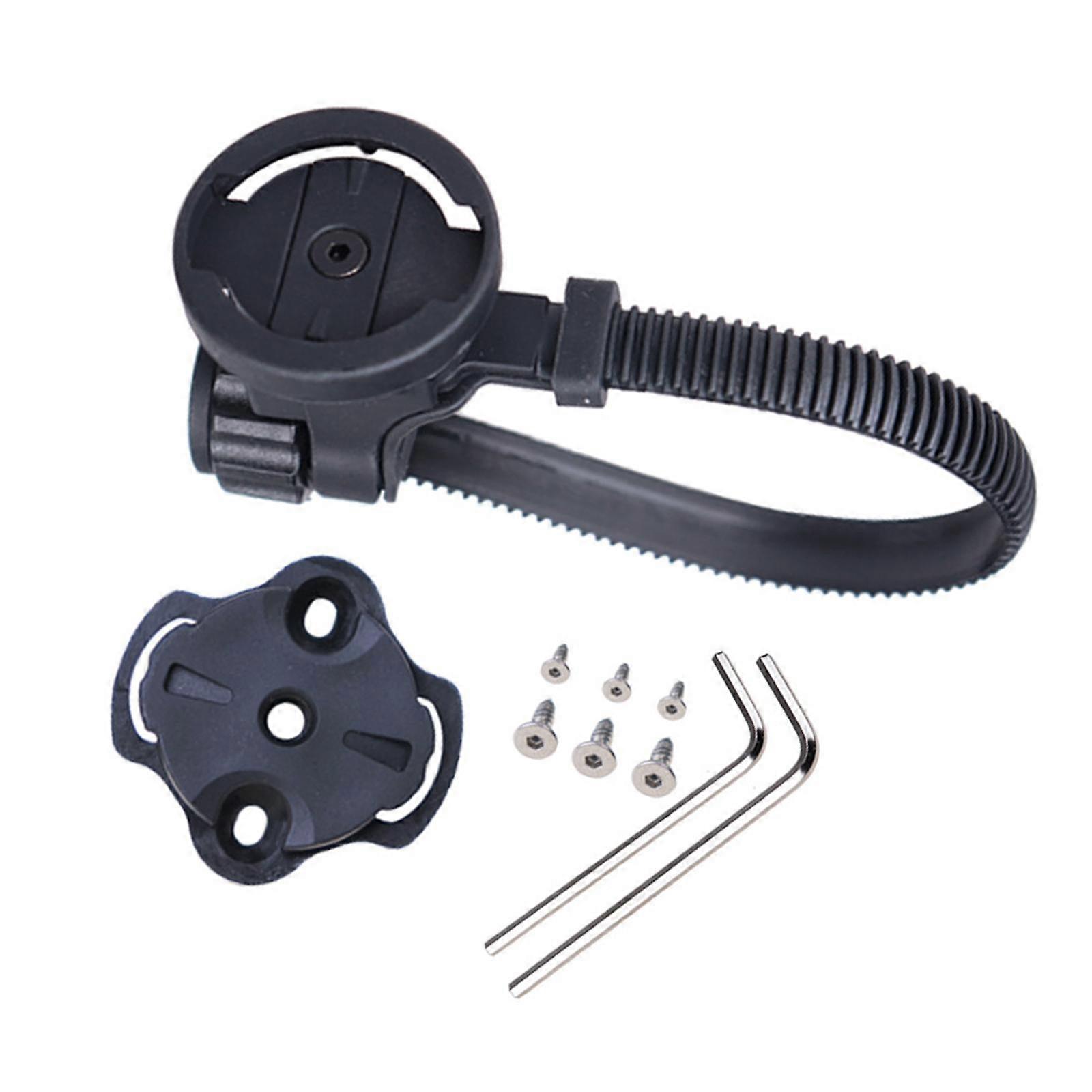 Bike Computer Mount Light Adapter DIY Easy Installation Flashlight Holder