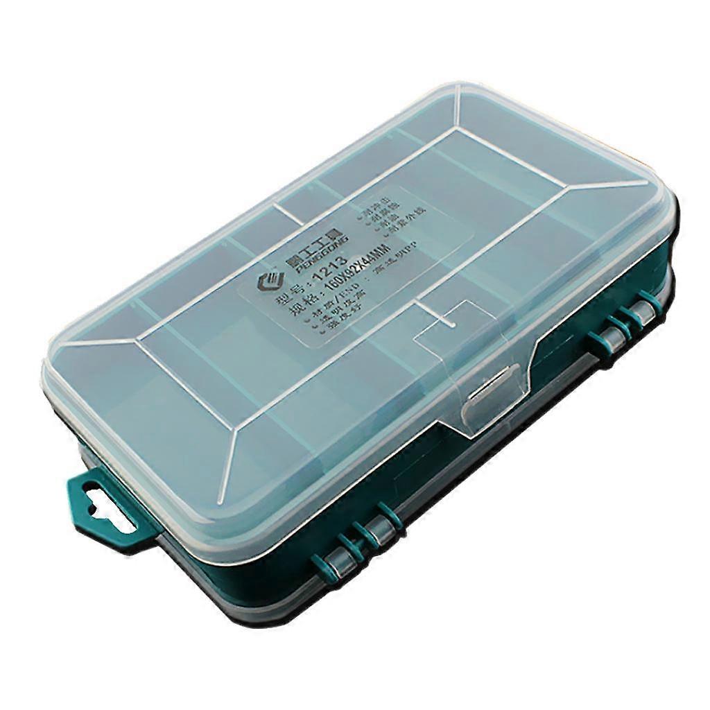 Compartments Plastic Screws Threads Bolts Nails Nuts Storage Case Box Tools