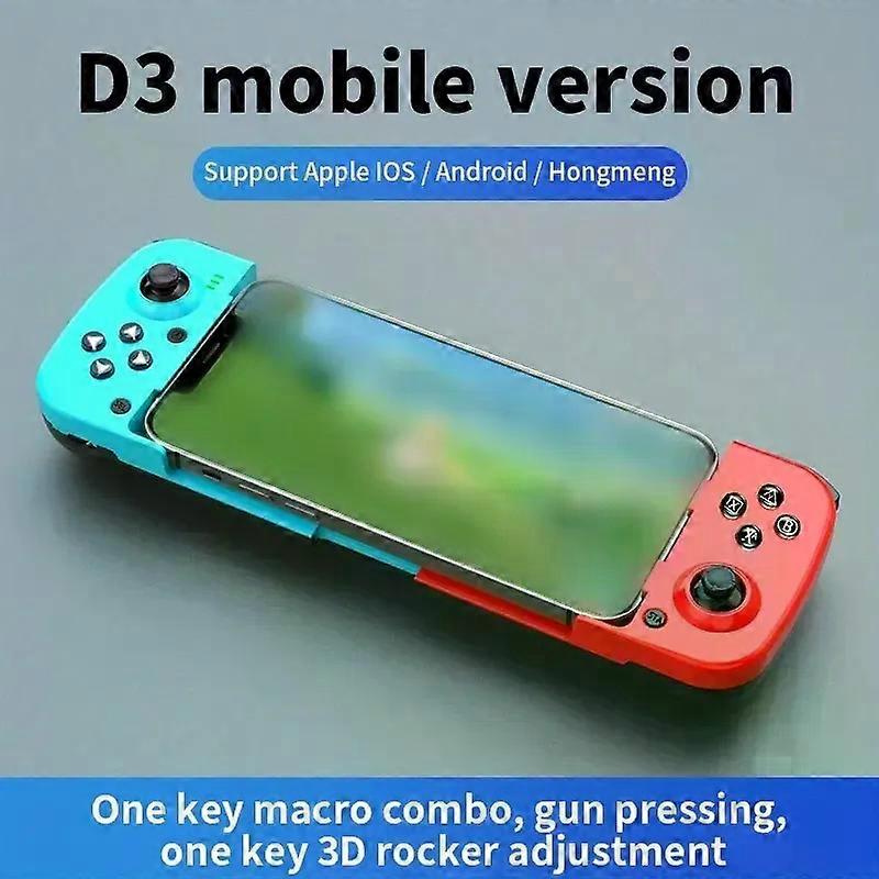 Gamepad Telescopic Joystick compatible for compatible for ps4 Phone Stretching Joystick BT 5.0 Wireless Game Controller compatible for Apple IOS And