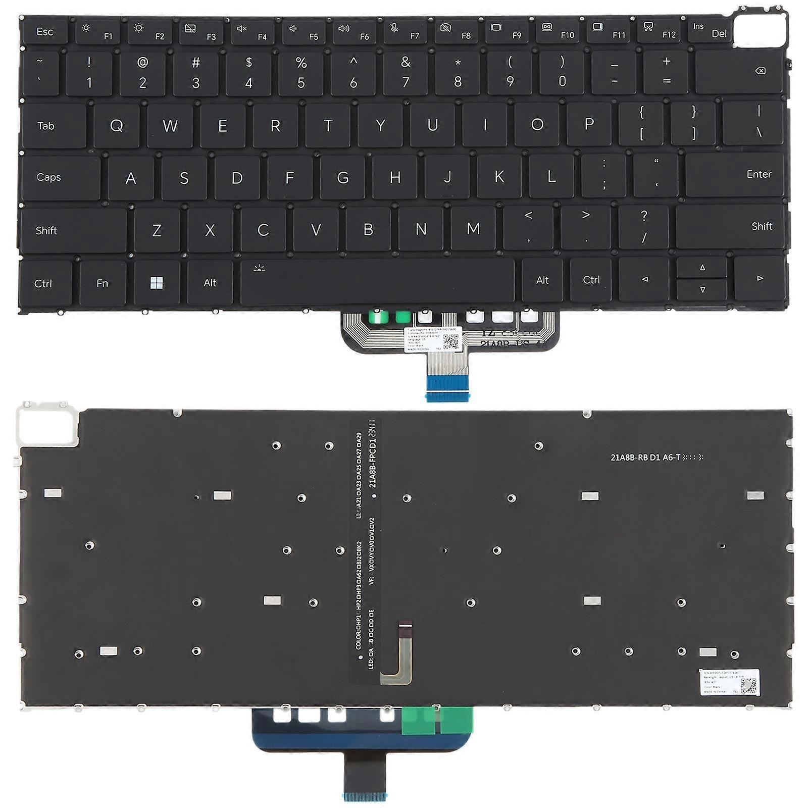 US Version Backlit Laptop Keyboard for Honor MagicBook 21/22 HGE-W56 V14 HGF-W56/W76 GLO-F56/F76 For Honor MagicBook 21/22