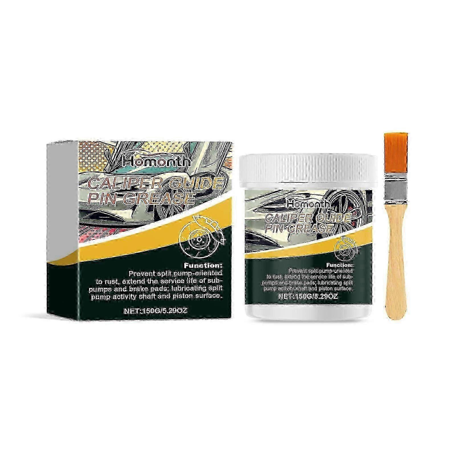 Automotive Brake Caliper Grease, Silicon-Based Lubricant Caliper Anti-Bite Maintenance Grease
