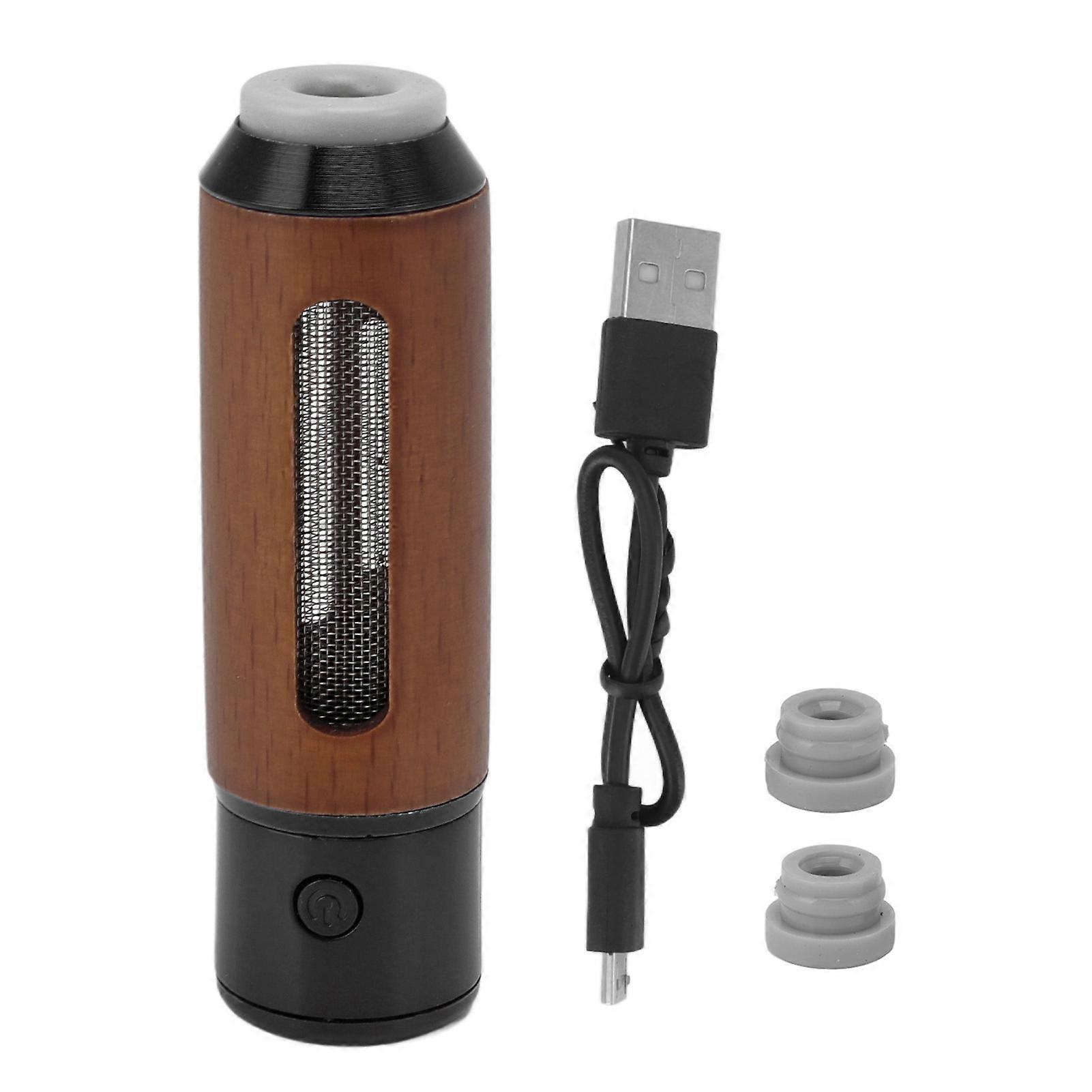 Handheld Car Ashtray with Cigarette Lighter No Leakage Portable Mini Car Cigarette Holder 50mAh