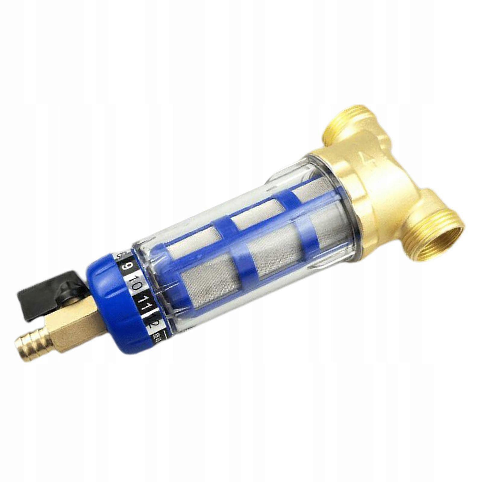 Whole House Water Pre-filter System Fluff Deposits