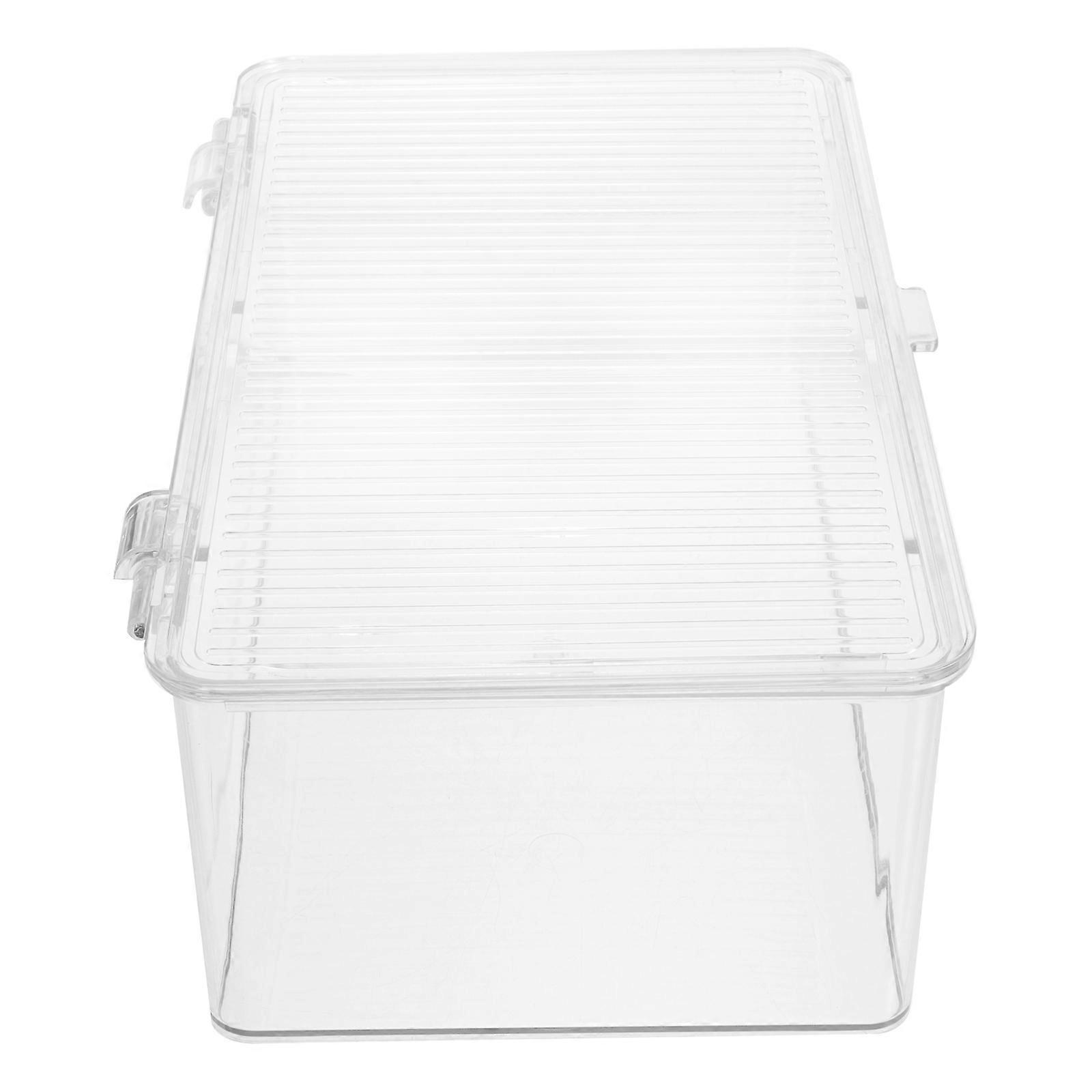 Portable DVD & CD Storage Box with Lid – Dustproof Disc Organizer for Home & Travel, Lightweight Design, Medium Capacity