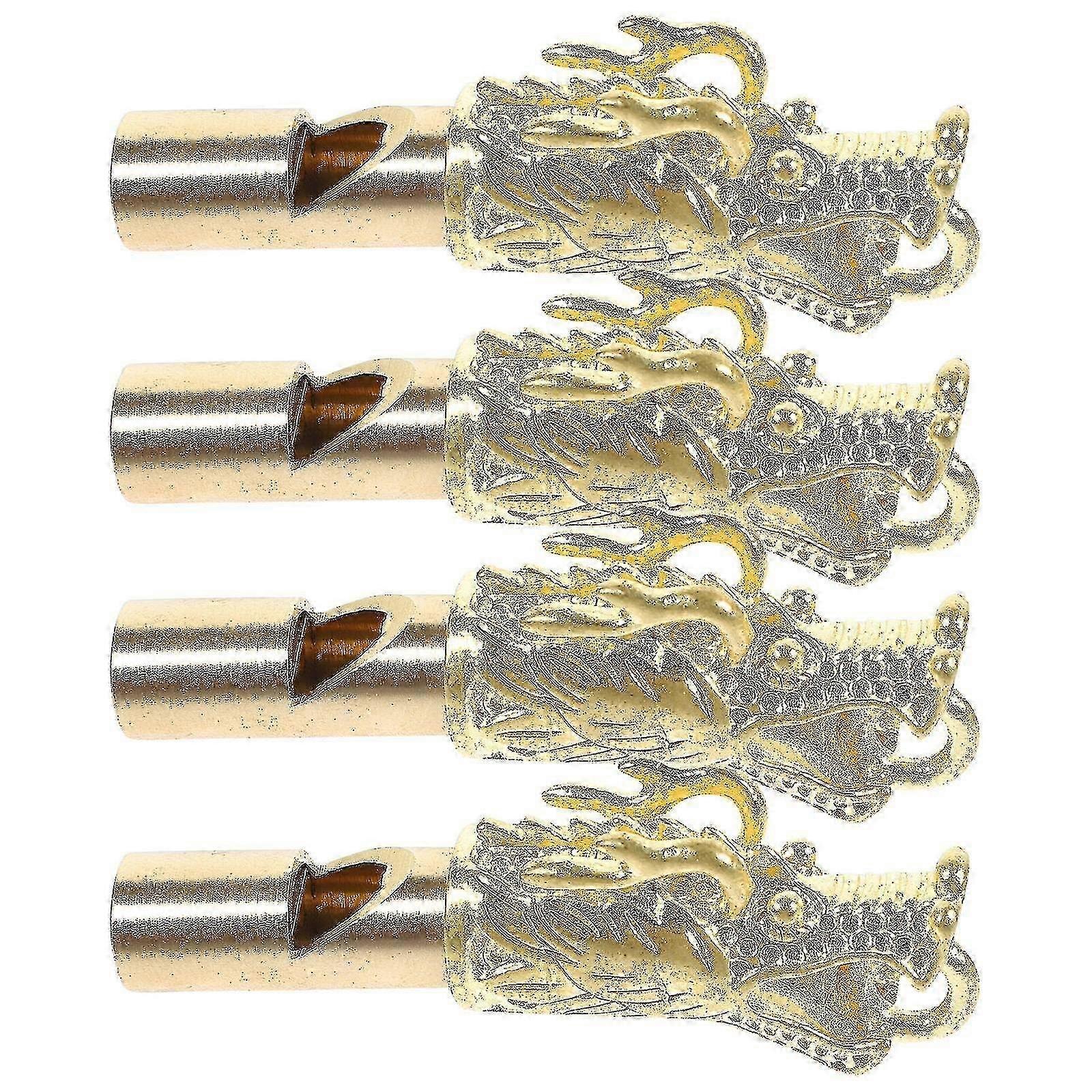 4kpl eläinpää messinki pilliriipus ulkoiluun