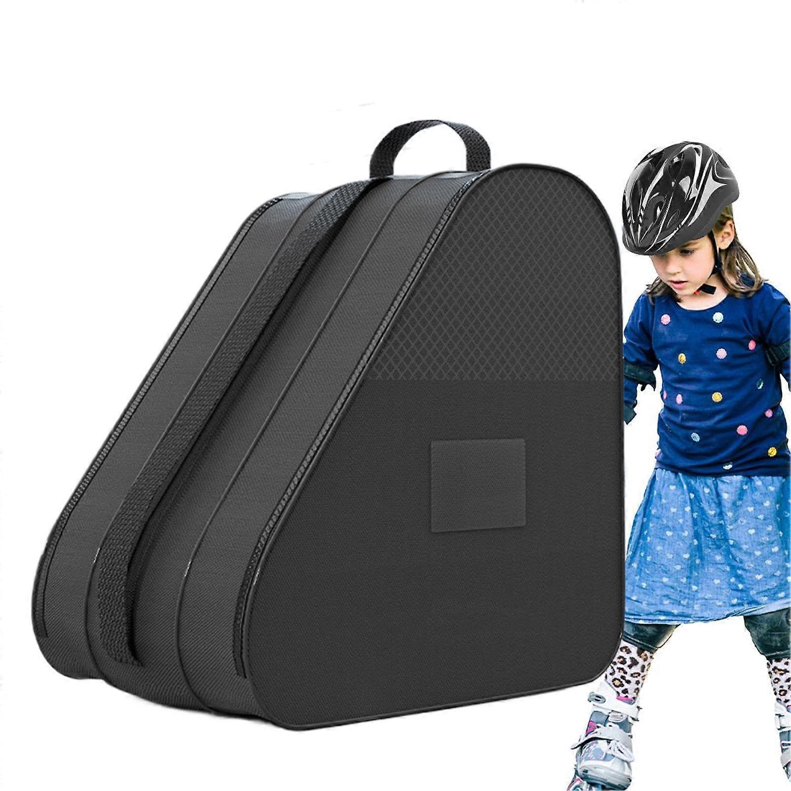 Inline Skate Bag with Adjustable Shoulder Strap for Kids and Adults